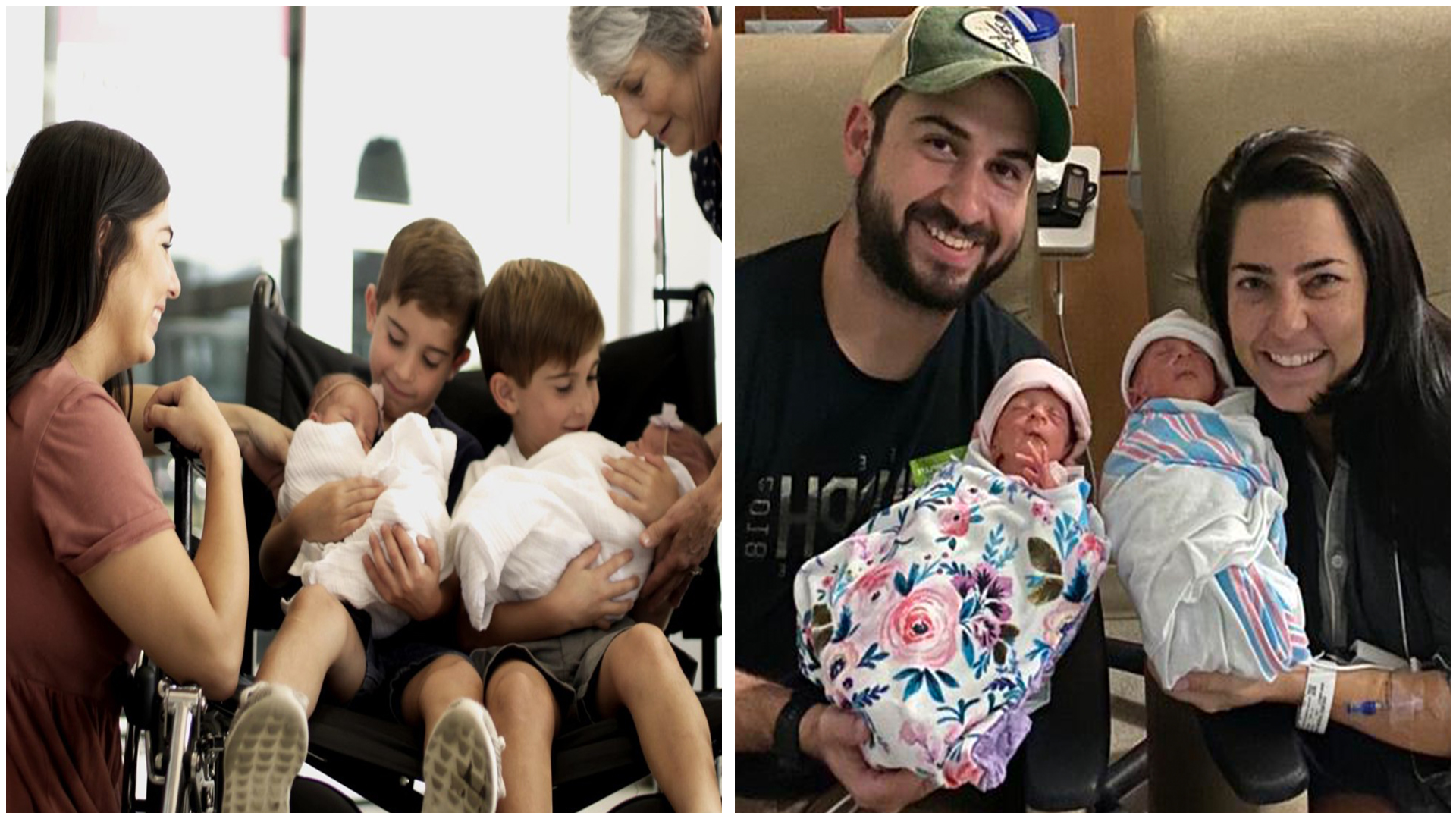 Young Couple Joyfully Welcomes Identical Twin Girls, Six Years After Receiving The Blessing Of Identical Twin Boys