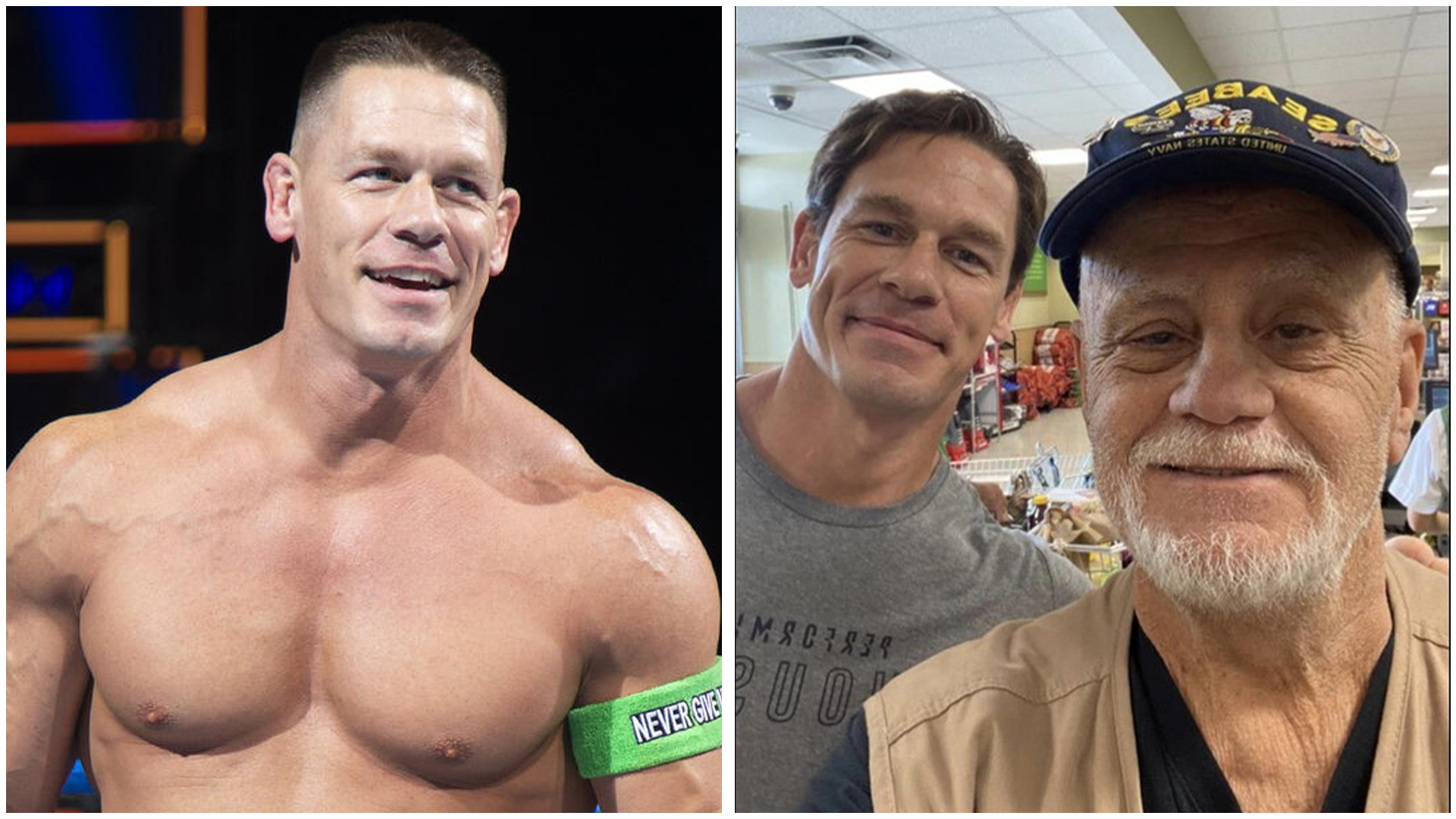 John Cena Pays For A Vietnam Veteran’s Groceries And Snaps A Selfie: A True Good Samaritan