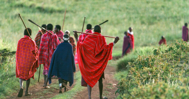 Kenyan tribesman