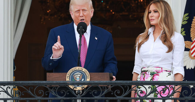 Melania Trump’s latest look