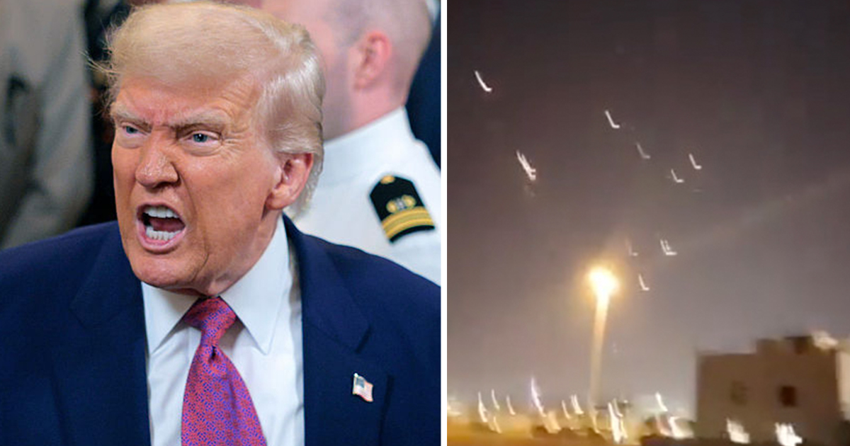 Iran fires missiles at U.S