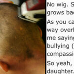 Dad shaves