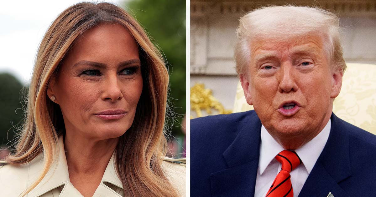 Donald and Melania Trump