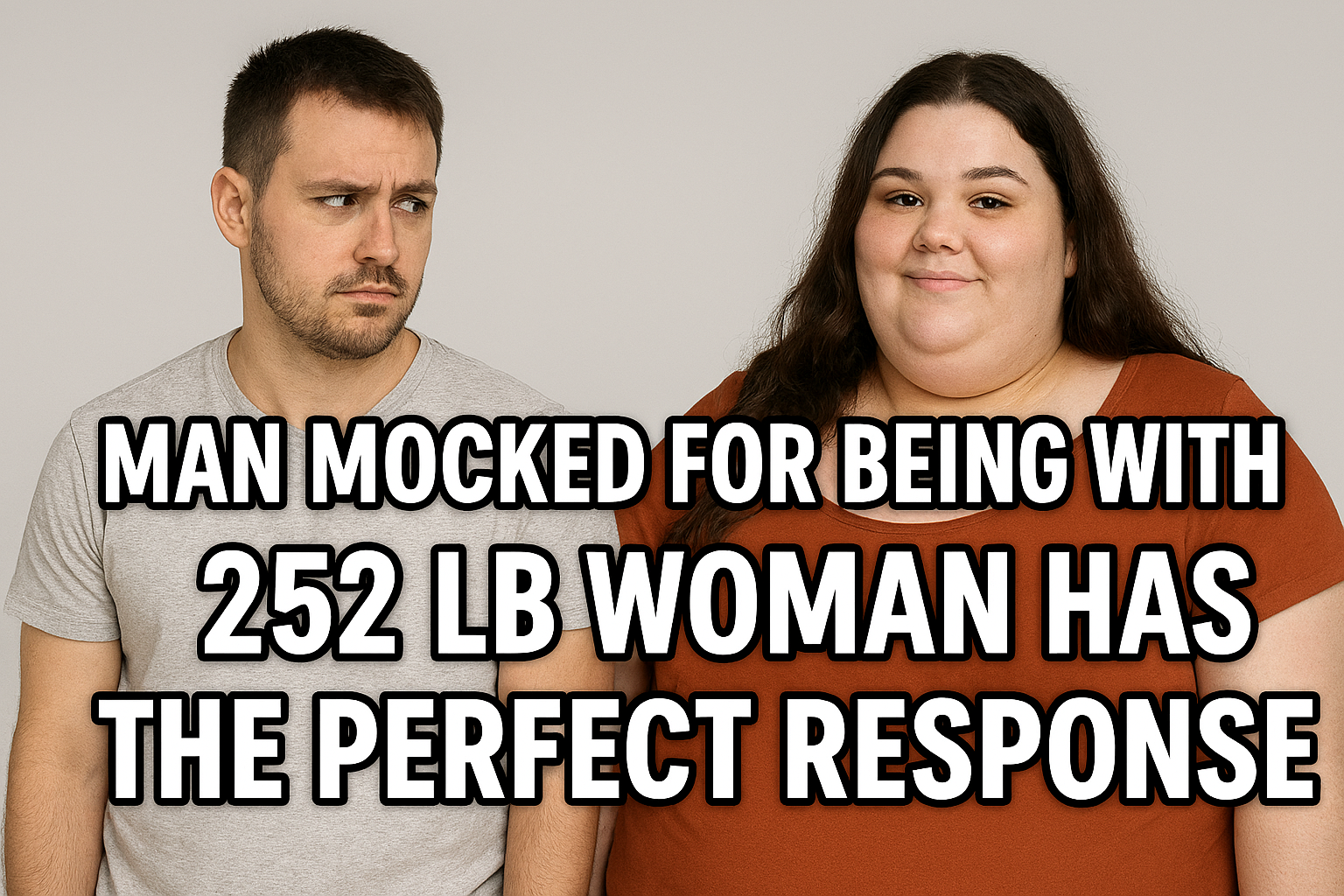252 lb woman