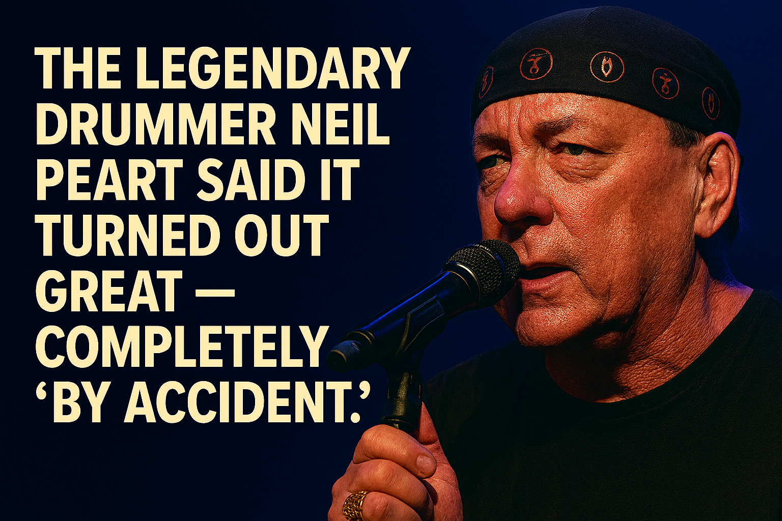 Drummer Neil