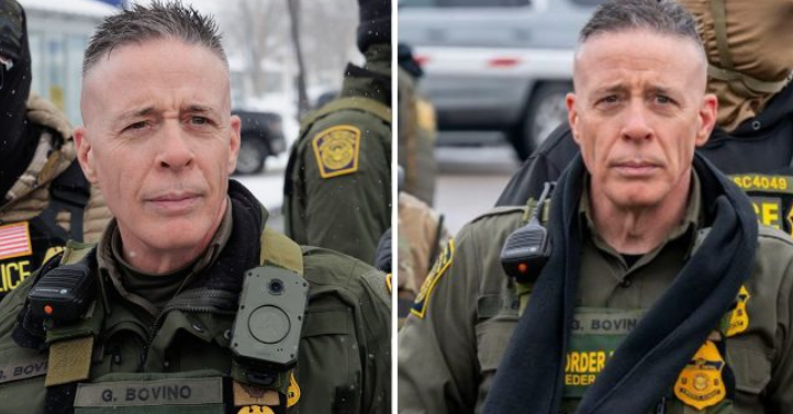 Greg Bovino sends a striking message in his first statement since being removed from his role after the ICE shootings