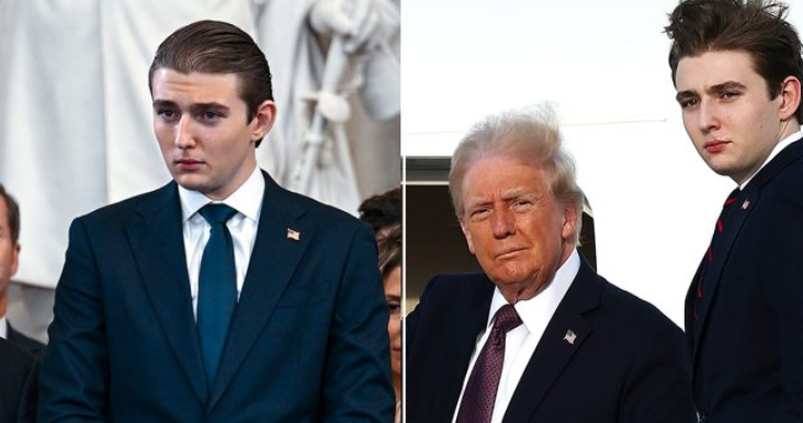 Donald Trump gives his answer on whether son Barron could one day become president of the United States