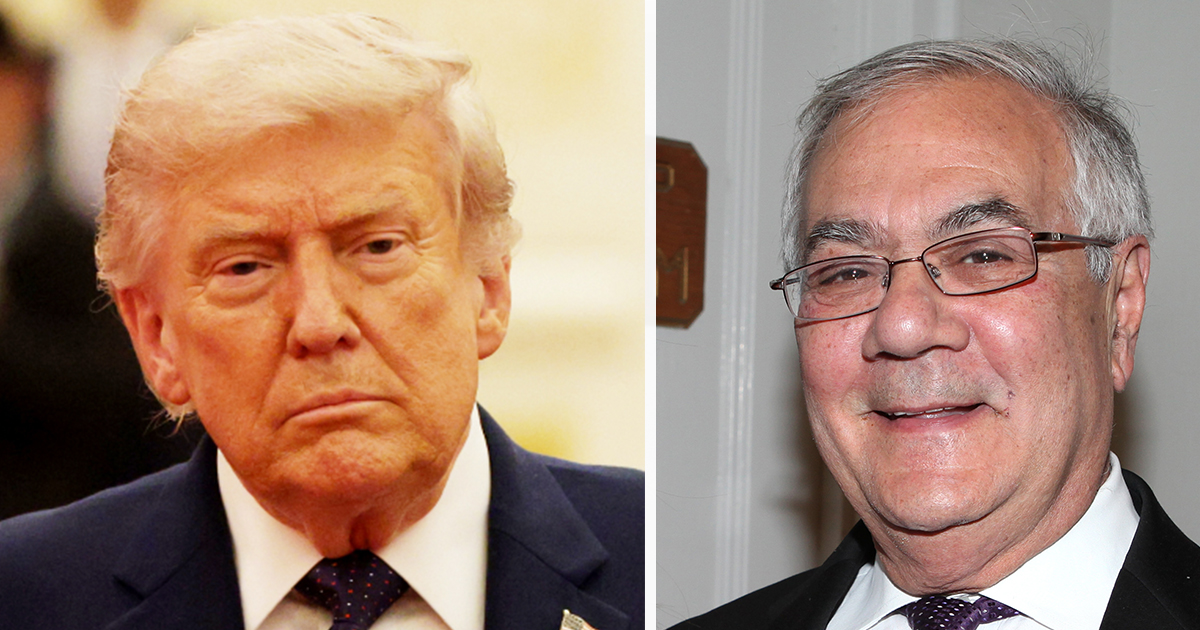 Pioneering gay Rep. Barney Frank made a bombshell claim about Donald Trump shortly before his death.