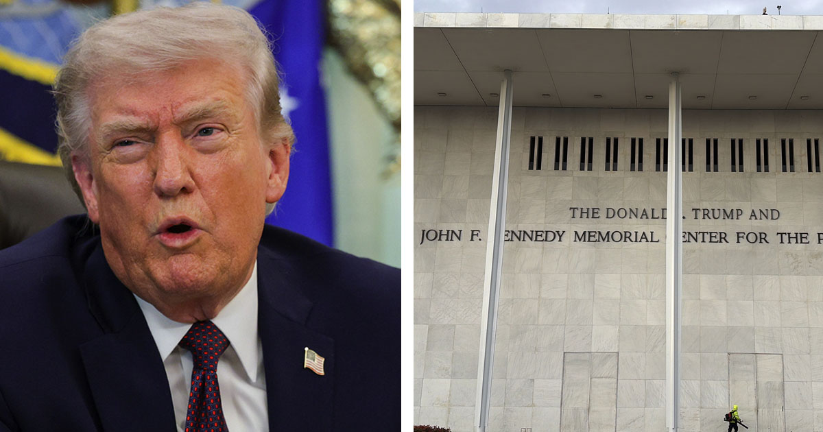 Trump’s name must be removed from the Kennedy Center within two weeks, judge rules